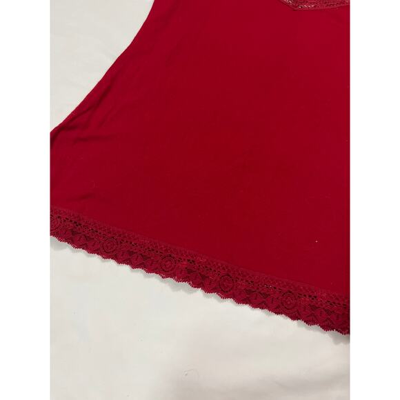 Vintage Loft Cami Y2k Tank Top Cami Lace Trim Adjustable Straps Size Small - Picture 2 of 7